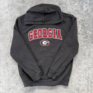 Colosseum Athletics Youth Large 14/16 Georgia Bulldogs Cotton Hoodie Spellout